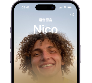 广安苹果15服务站分享iPhone15实时语音留言开启方法 