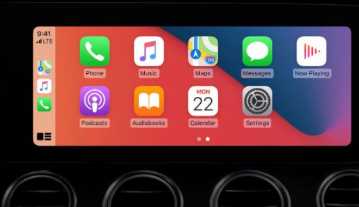 广安apple维修网点分享如何将iPhone连接到CarPlay 